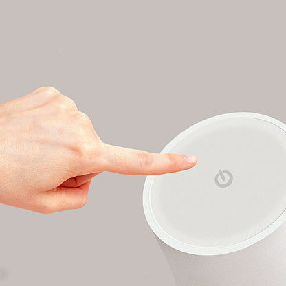 Trådlös Bordslampa Metallskärm USB Touch