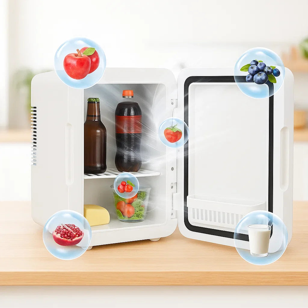 Mini Kylskåp Bänkskivans USB Tyst Kylare