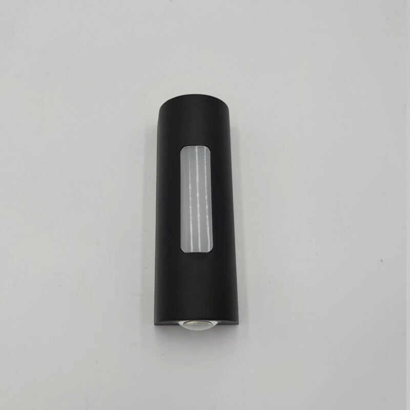 Modern minimalistisk cylindrisk LED-utomhusvägglampa