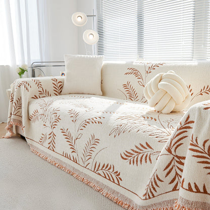 Mysig vinterbotanisk sofföverdrag - Modern, stilren och hållbar soffskydd
