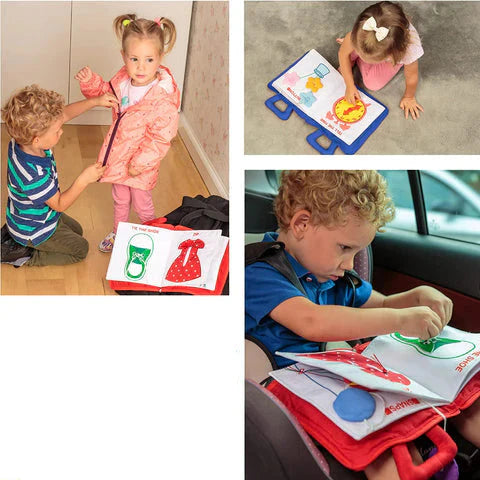 Montessori Lärande Bok för Barn – Främja Finmotorik