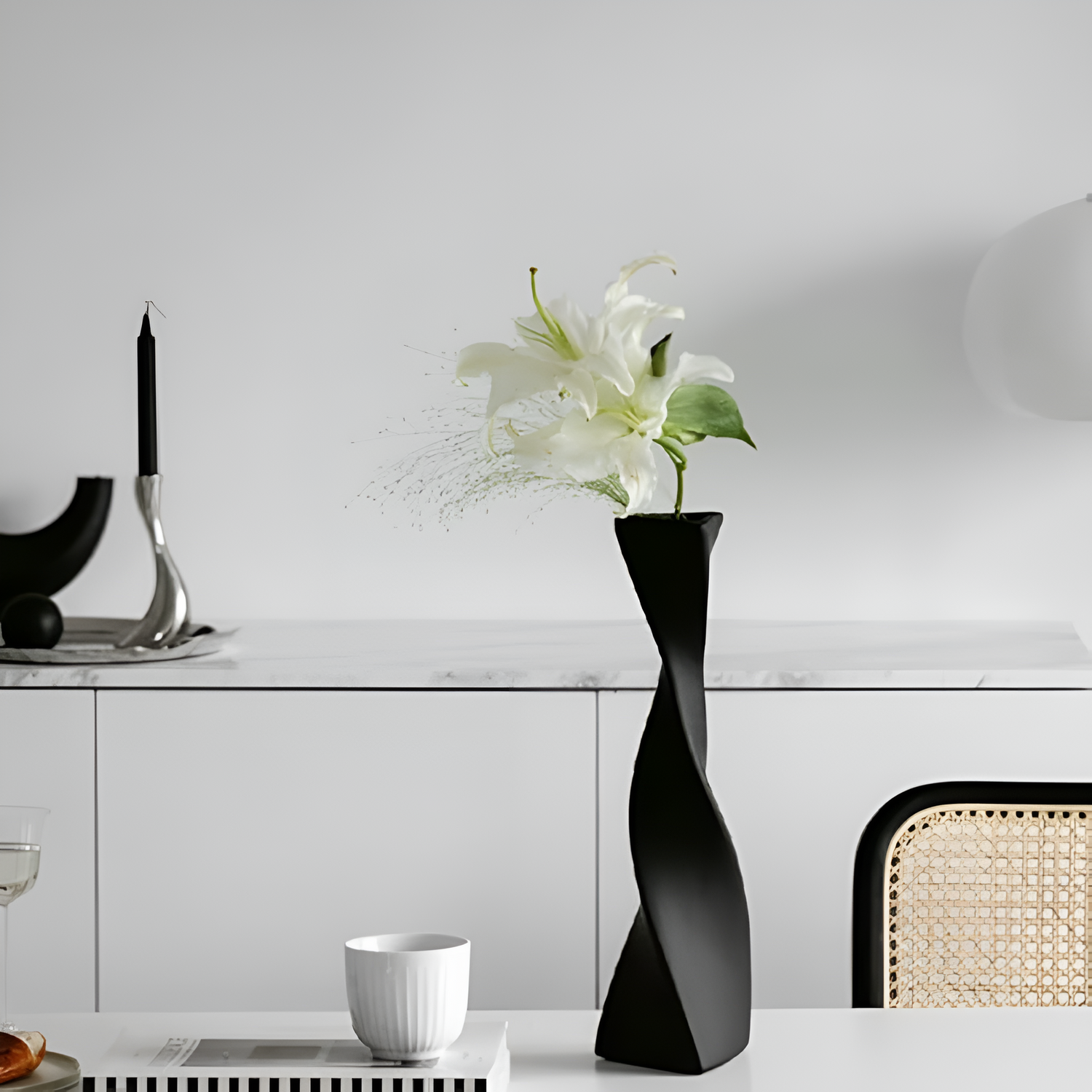 Slank Twisted Keramikkruka