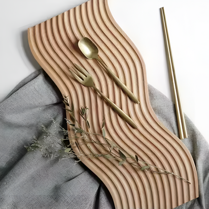 Nordisk Ripple Träbricka