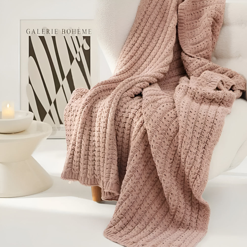 Vintage Chunky Knit Filt