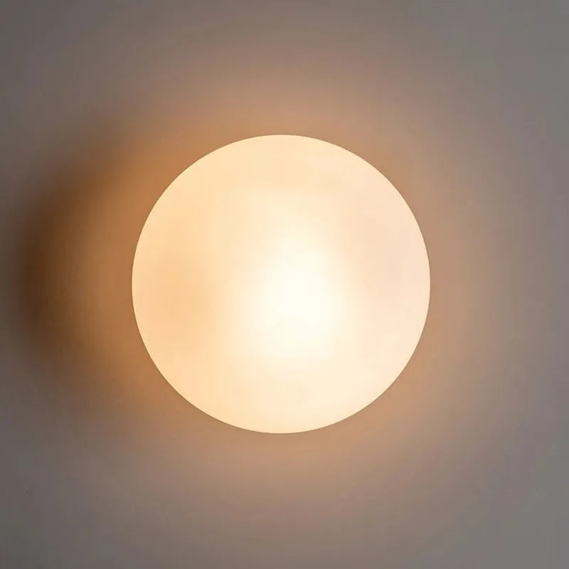 Vägglampa Modern Glas Globlampa