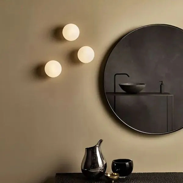 Vägglampa Modern Glas Globlampa