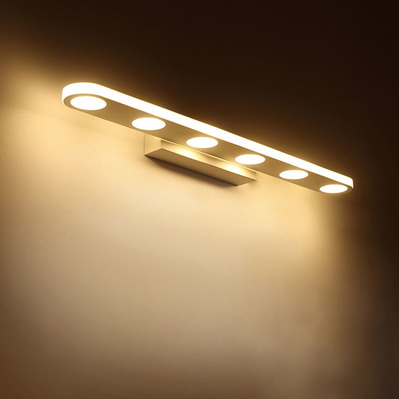 Modern LED Vägglampa Vit Inomhus Badrum/Studie