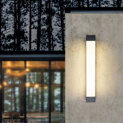 Slim linjär LED-vägglampa