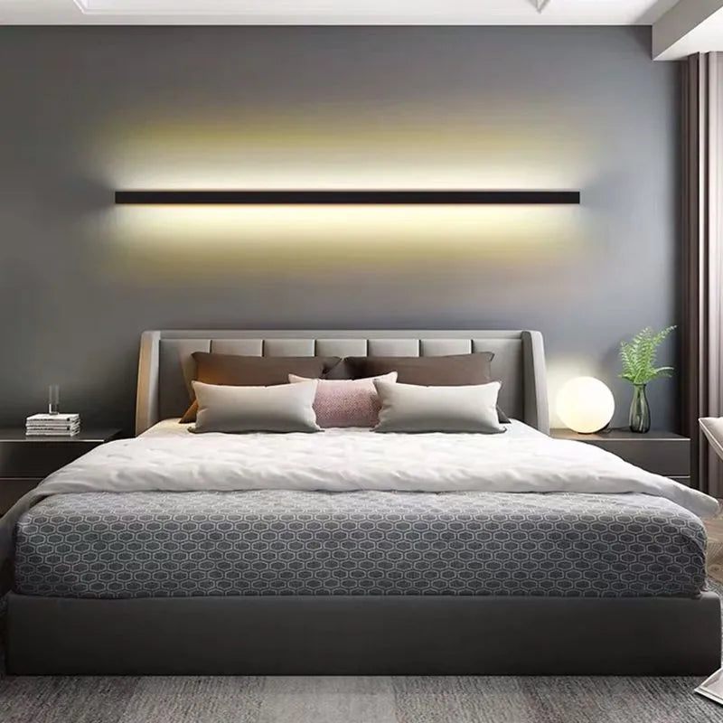 Vägglampa Minimalistisk LED Metall Akryl Armatur