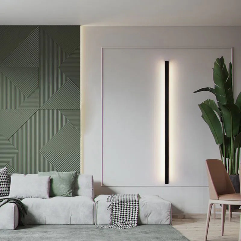 Vägglampa Minimalistisk LED Metall Akryl Armatur