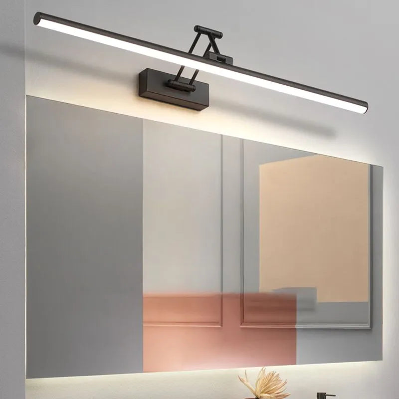 LED Vägglampa | Modern Metallarmatur för Badrum