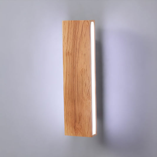 Rotatable Wood LED Wall Light | Modern Bedroom & Hallway | 8-20W | Brick by Brick