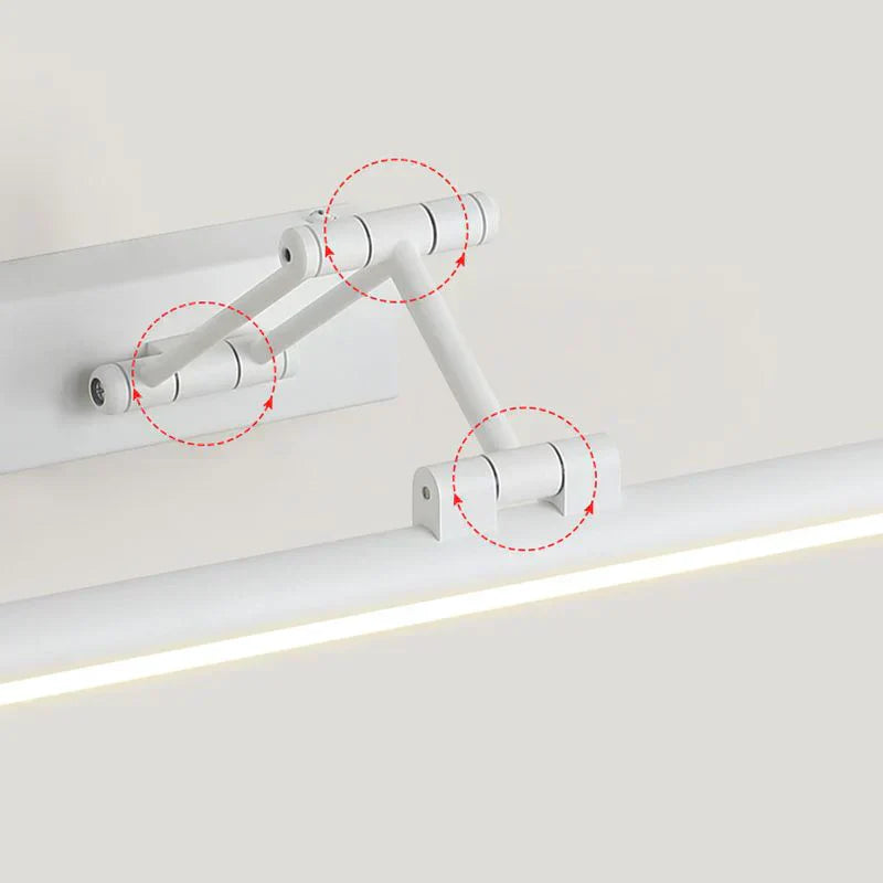 Essence LED Vägglampa Svart/Vit Inomhus Badrum Metall
