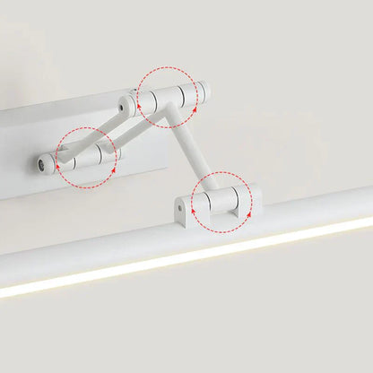 Essence LED Vägglampa Svart/Vit Inomhus Badrum Metall