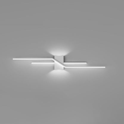 Alana Modern LED Vägglampa - Svart/Vit Vardagsrum/Sovrum