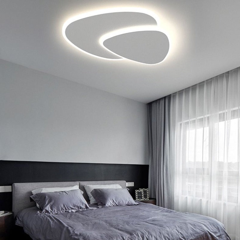 Zenith LED-Plafondlampa – Stilig Vit för Sovrum, Vardagsrum och Matrum