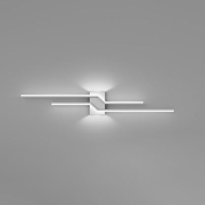 Alana Modern LED Vägglampa - Svart/Vit Vardagsrum/Sovrum