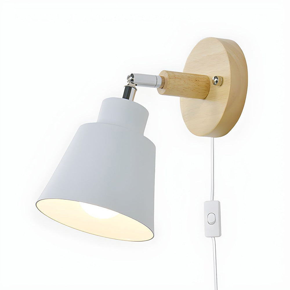 Vägglampa med trädetalj för sovrum