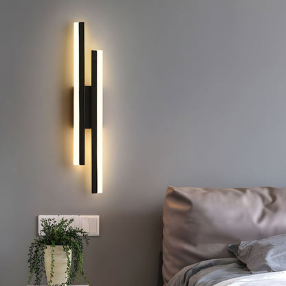 Akryl LED Vägglampa | Vardagsrum | Metall-Akryl | 18,9&quot; Armatur | Brick by Brick
