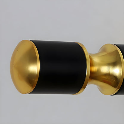 Svart Enkelt LED Badrumsspegel Vägglampa