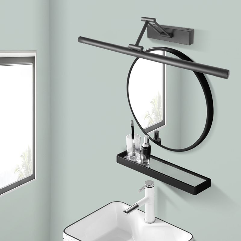 Essence LED Vägglampa Svart/Vit Inomhus Badrum Metall