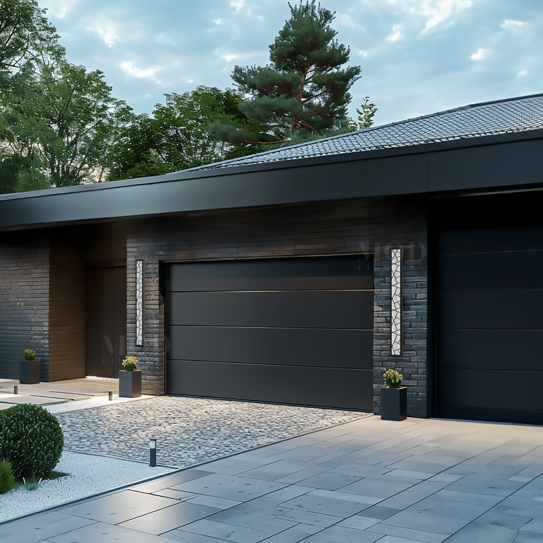 Vägglampa Modern Utomhus LED Panel Armatur