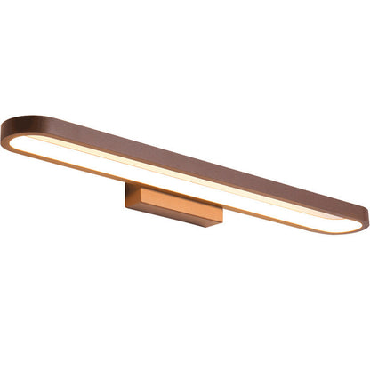 Leigh Modern Vägglampa Linjär, Guld, Sovrum/Badrum, Metall