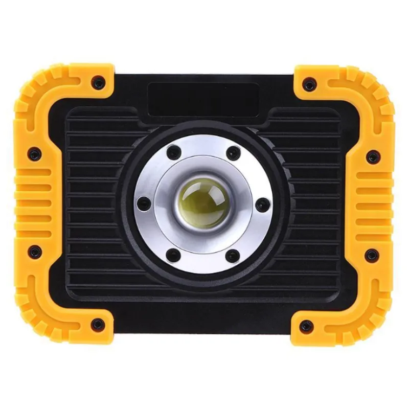 Uppladdningsbar LED byggarbetslampa – Bärbar arbetslampa med USB och robust hölje