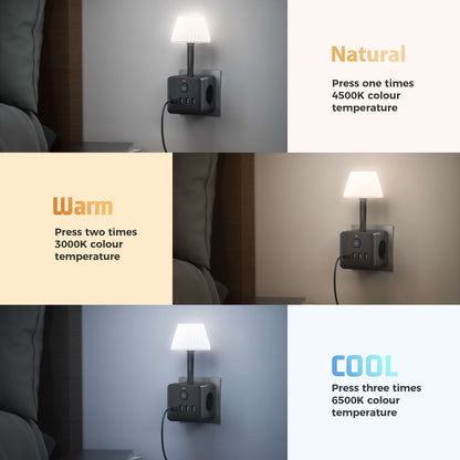 Smart 8-i-1 Nattlampa - För Smart Lösningar och Belysning