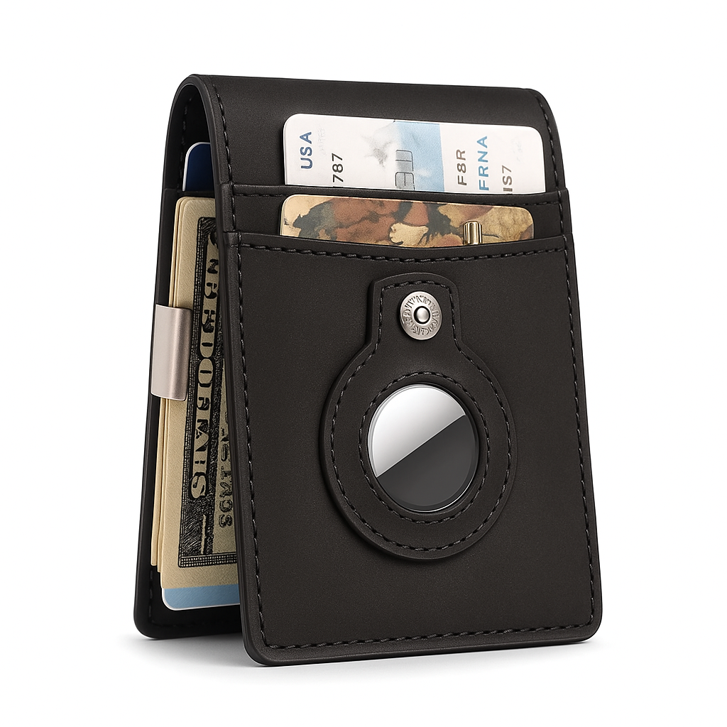 Läderplånbok RFID Slim Kortfodral Pouch
