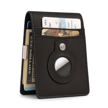 Läderplånbok RFID Slim Kortfodral Pouch