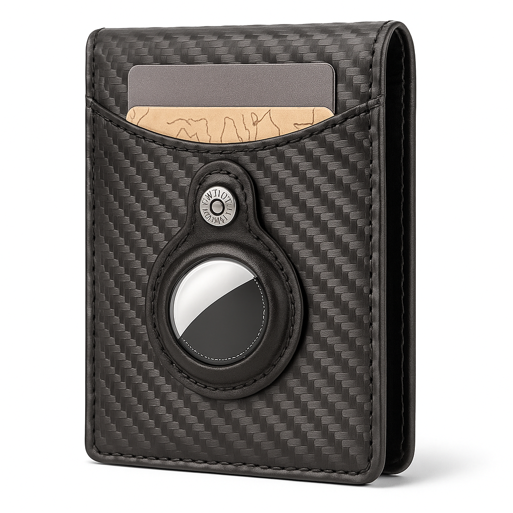 Läderplånbok RFID Slim Kortfodral Pouch