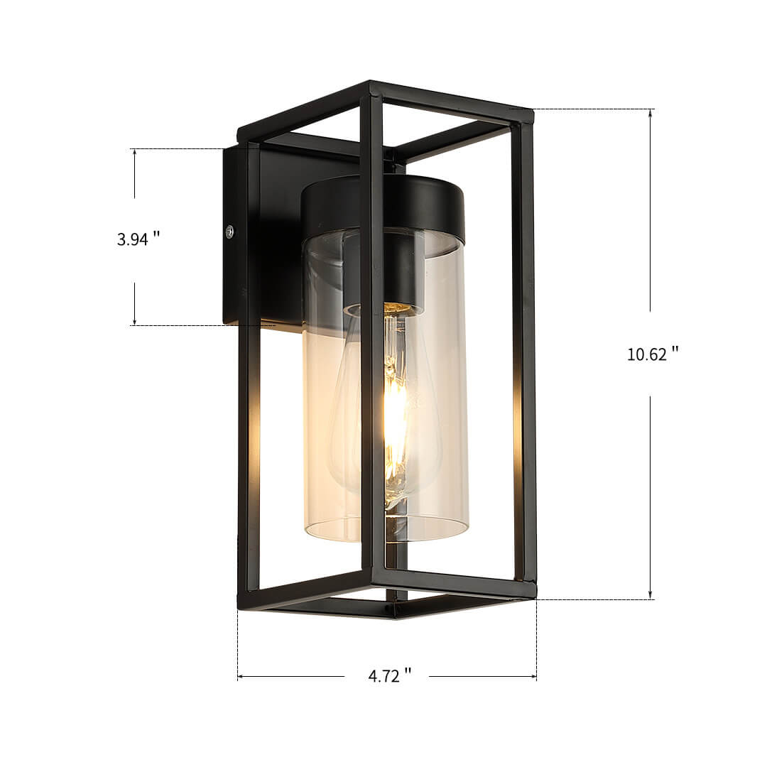 LumiGlass - Modern glasvägglampa