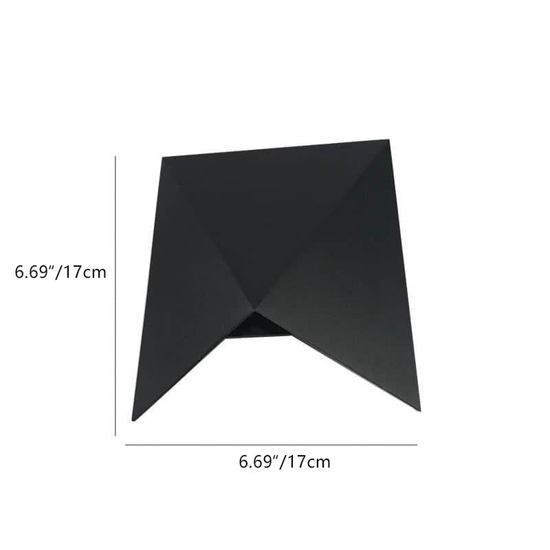 OrigamiGlow - Minimalistisk LED Vägglampa med Modernt Design