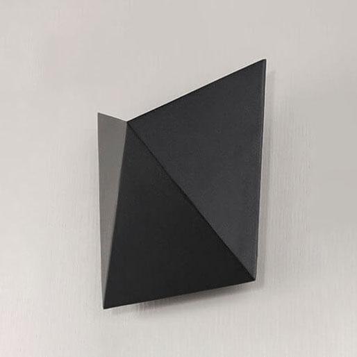 Modern minimalistisk origami-LED-vägglampa med 1 ljus