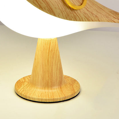Elegant Bird Lamp – Modern LED Design med Tygskärm