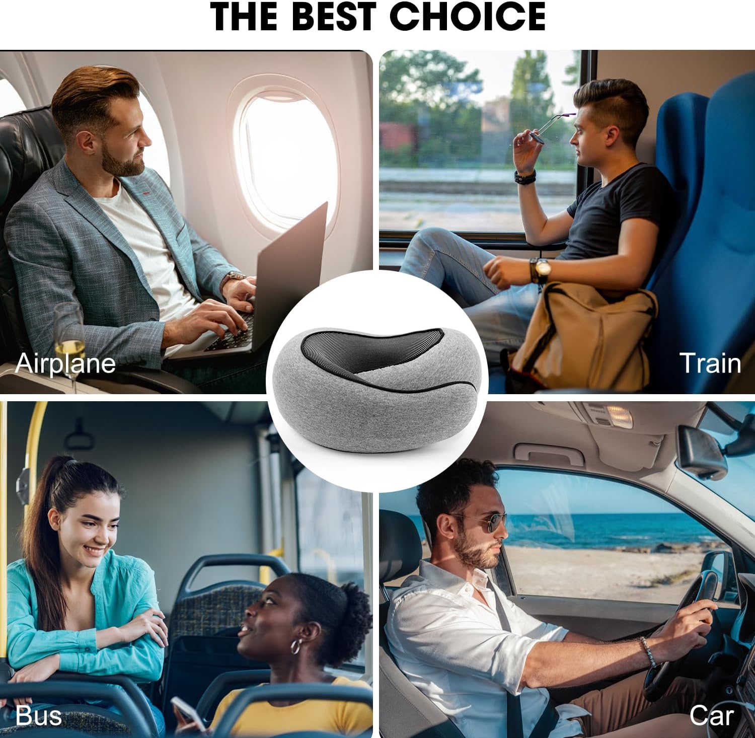 Memory Foam Nack Resefilt m