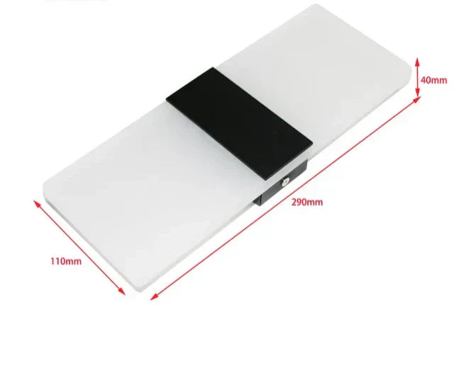 DimmerGlow - Modern LED Vägglampa med Dimmer Eleganta Belysning