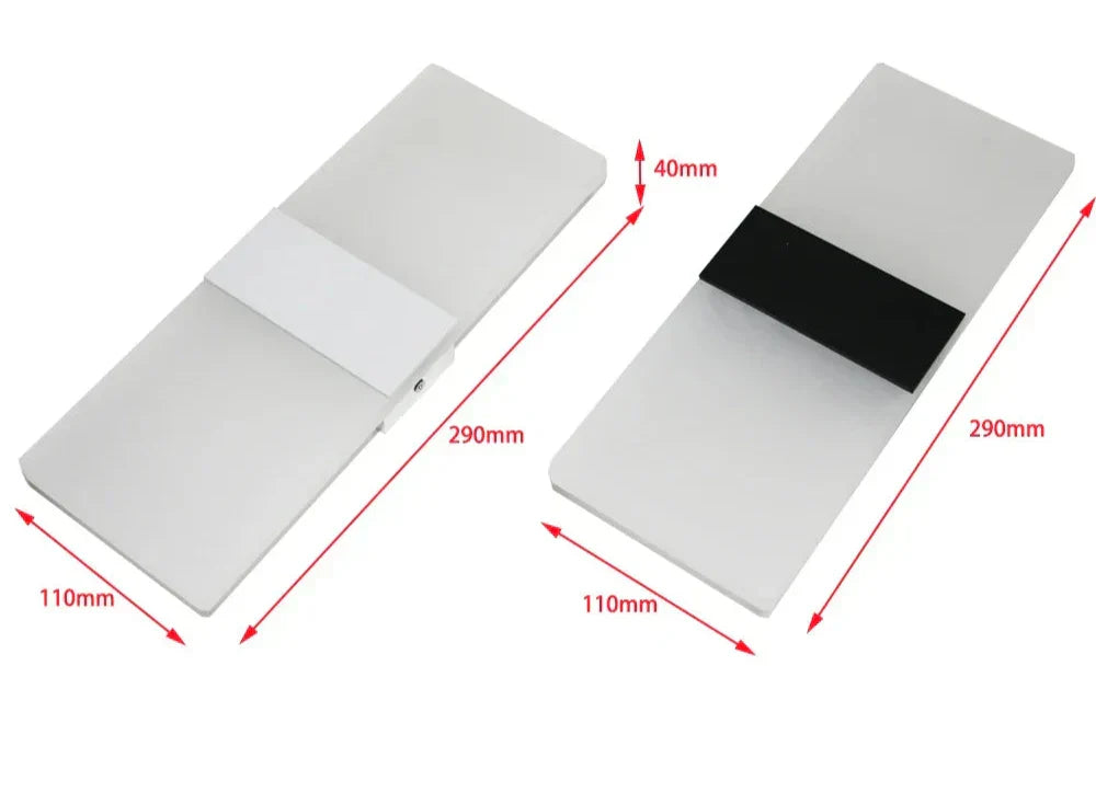 DimmerGlow - Modern LED Vägglampa med Dimmer Eleganta Belysning