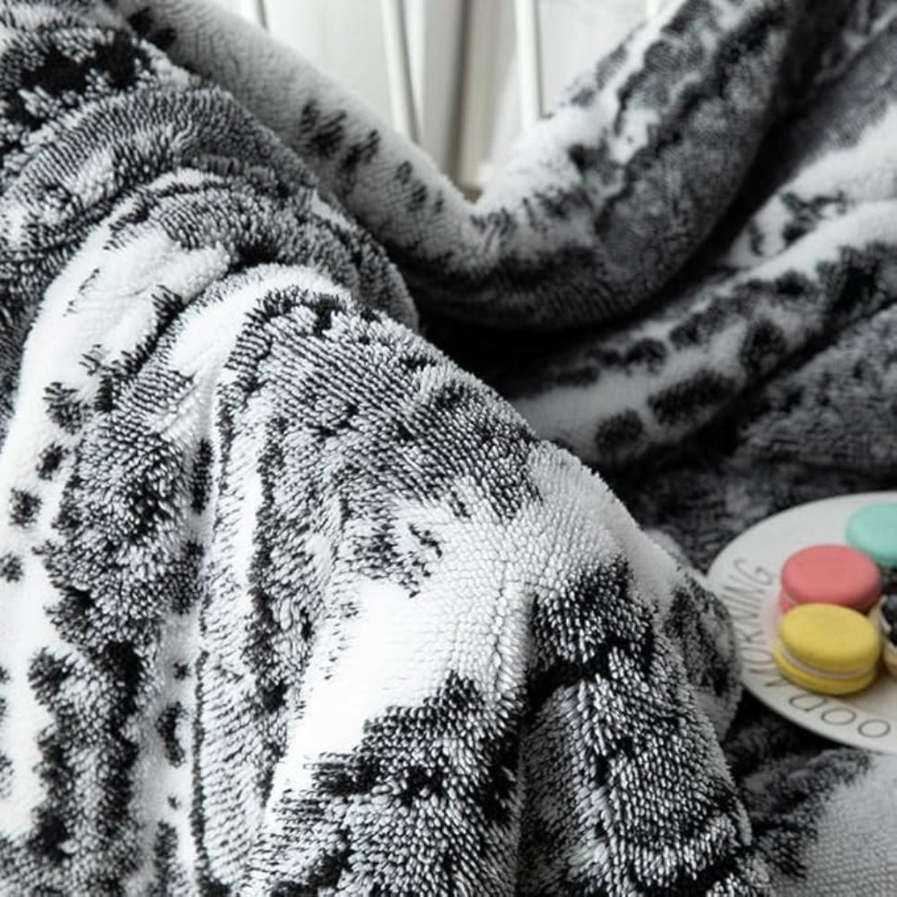 Elegant Seraphina Velvet Sherpa Filten