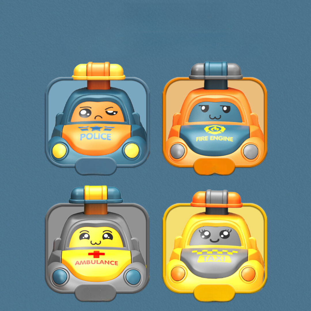 Little Adventure Cars - Tryck och kör