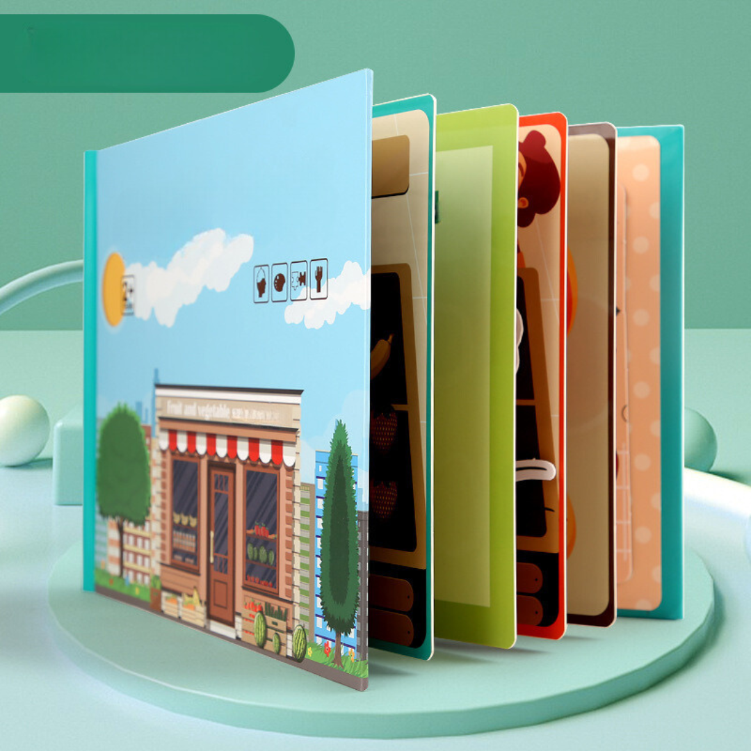 BusyBook - Montessori aktivitetsbok