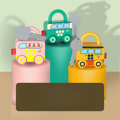 InteractiveLocks - Montessori Lärande Leksak med Interaktiva Lås