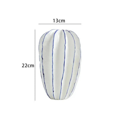 Stjärnfrukt Inspired Ceramic Pot