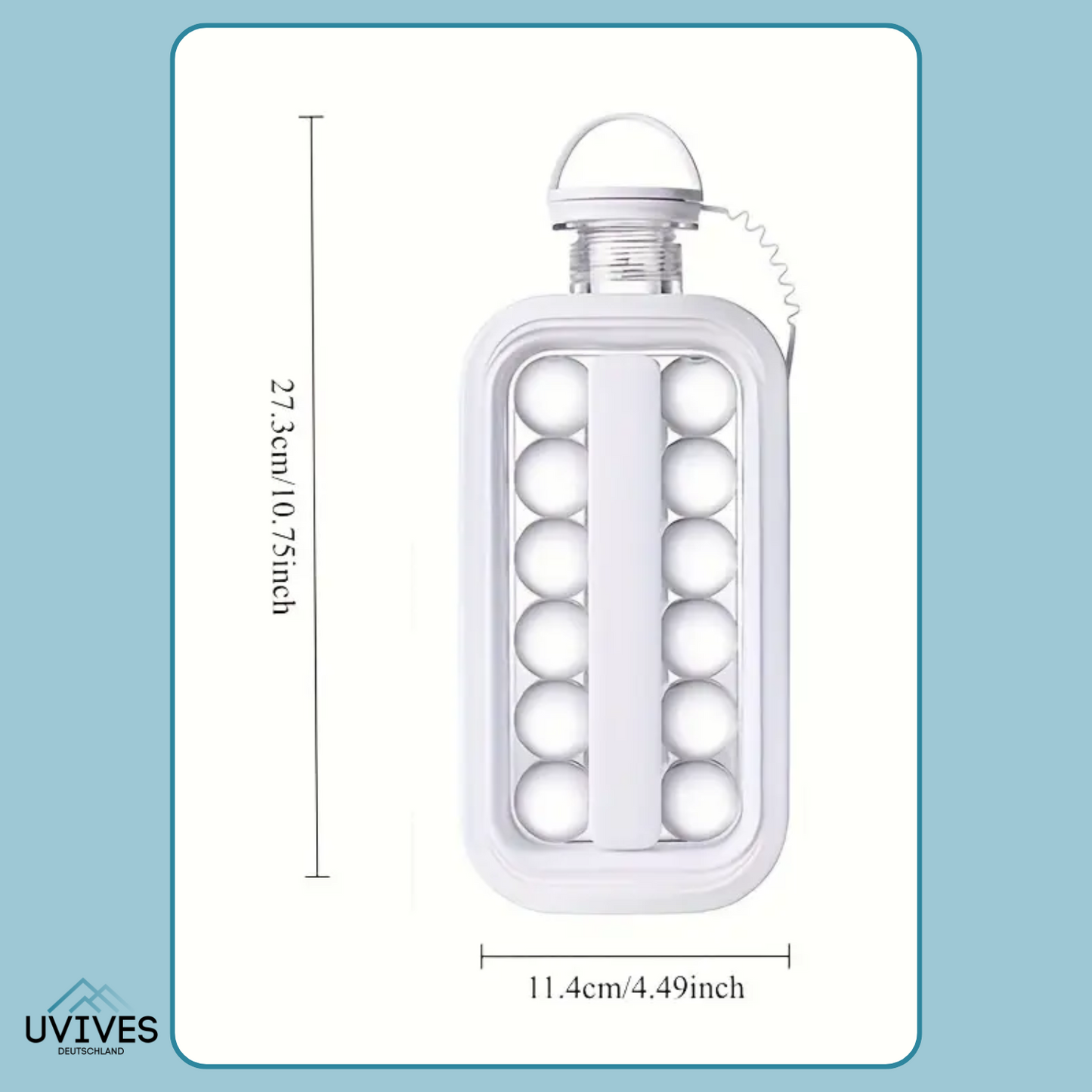 Carvallo – Den stiliga glasskule-maskinflaskan!