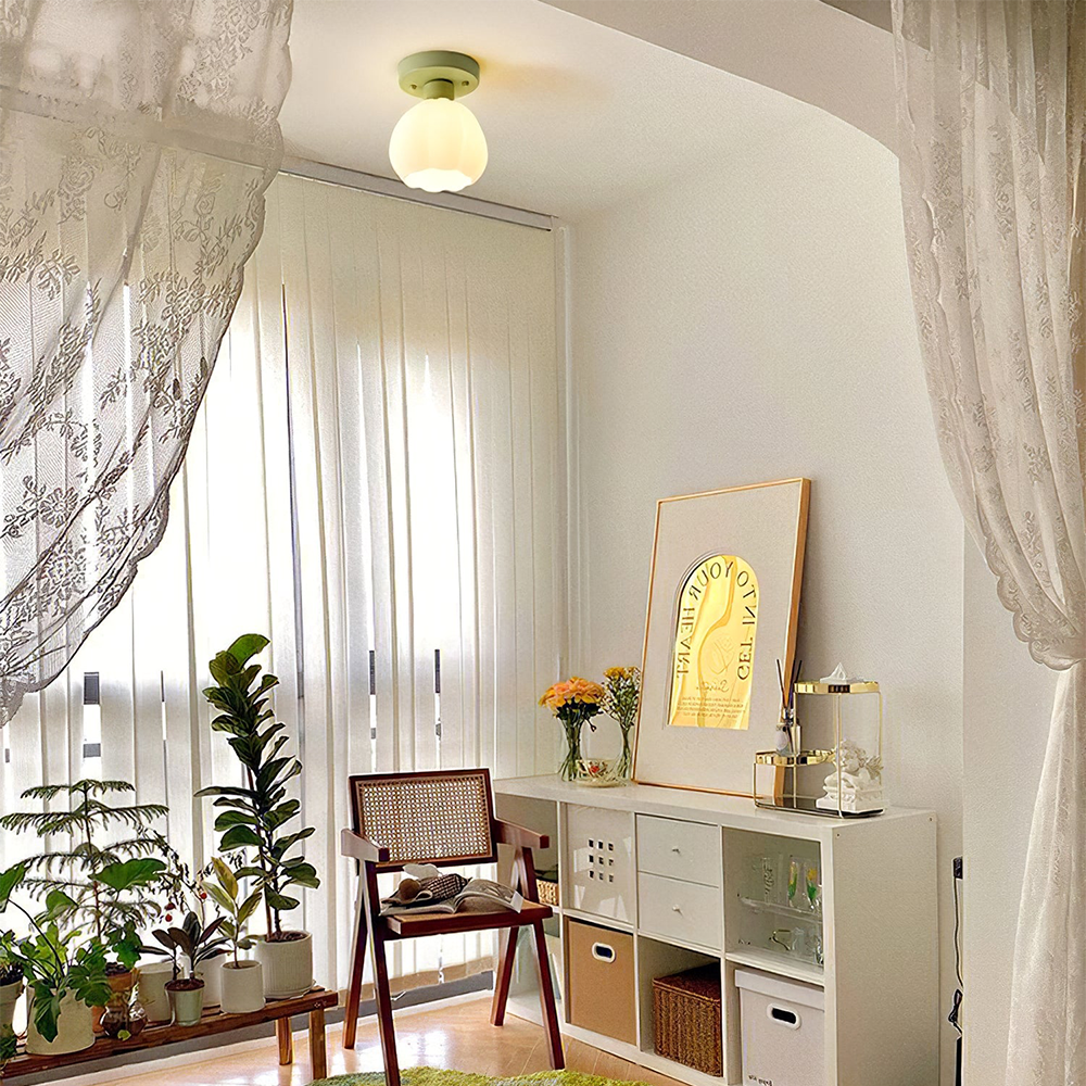 Romantisk Pumpa Taklampa för Hallen