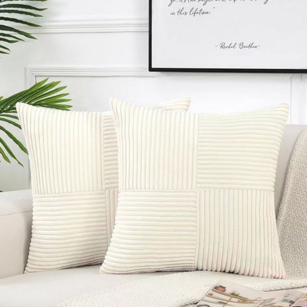 Carvallo – Mysig Kordflugs Kuddöverdrag för en Varm Framtoning