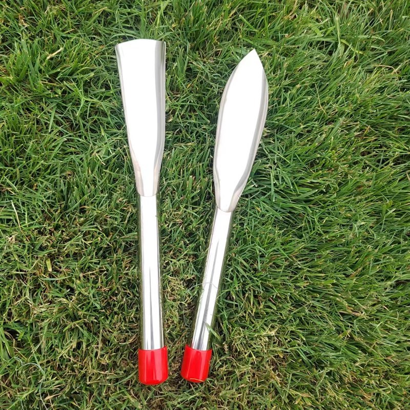 Rostfritt stål ogräsplockare och gräva verktyg – Trädgårdsverktyg med trähandtag