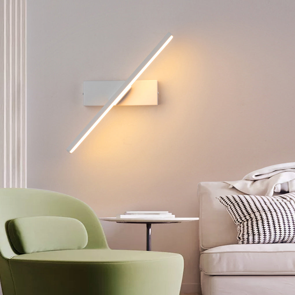 Draaibara LED-stripp Modern Vägglampa Väggsconces Belysning