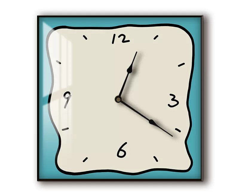 Carvallo - Designer väggur med modern look för inredning